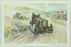 Vintage Thery Gordon Bennett Race F Gordon Crosby Autocar Portfolio Art Print