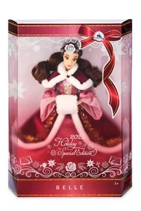 Disney 2024 Special Edition Holiday Doll Belle Beauty & the Beast NEW - Picture 1 of 3
