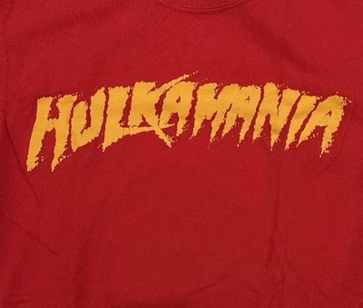 Camiseta WWE Hulkamania Roja y Amarilla Adulto: S Foto 1 de 4