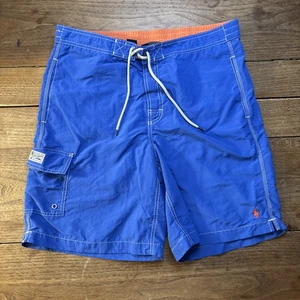 Polo Ralph Lauren Blue Lined Men’s Medium Swimtrunks - Picture 1 of 13