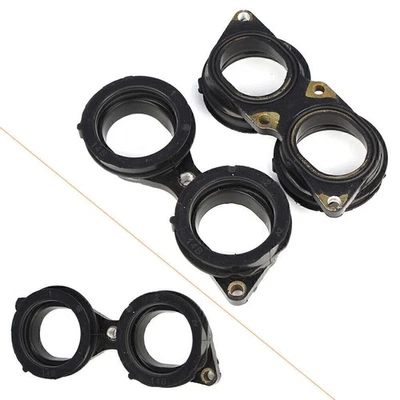 Carburetor Holder Intake Manifold Boots Fit Yamaha YZF R1 RaceBase 09-2012 Black Foto 1 de 4
