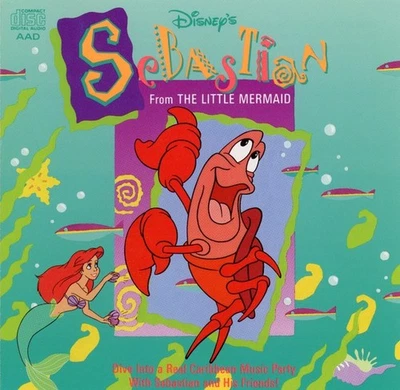 Disney's Sebastian From The Little Mermaid(CD)DISC+FRONT&BACK CVR ART-NO CASE-VG - Image 1 of 2