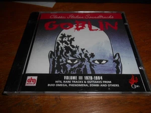 Goblin Volume III classic Italian Soundtracks VINTAGE 1998 SEALED CD! - Picture 1 of 5