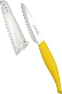 Suncraft Fruit Knife with Sheath Yellow FC-101 20 x 3.1 x 2cm - Picture 1 of 1
