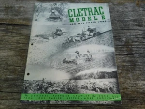 1941 Original Celtrac E Cleveland Tractor Sales Brochure Pamphlet - Picture 1 of 4