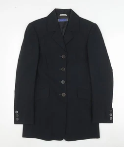 Austin Reed Women's Black Wool Suit Jacket Size 12 - Picture 1 of 12