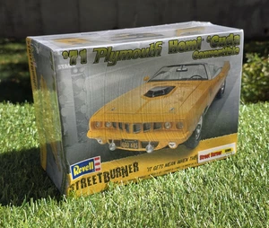 Revell Model 1/24 '71 Plymouth Hemi Cuda Convertible Streetburner New Sealed  - Picture 1 of 7