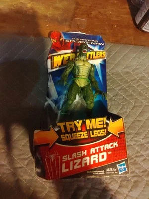 The Amazing Spider Man Web Battlers Slash Attack Lizard Great Shape — 第 1/4 张图片