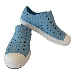 Native Jefferson Children's Sky Blue Shoes Size 13 NEW - Picture 1 of 7