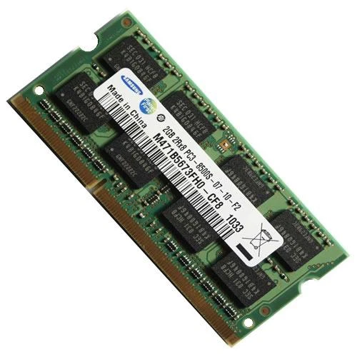 Samsung 2 GB SO-DIMM 1066 MHz DDR3 SDRAM Memory (M471B5673EH1-CF8) - Image 1 of 1