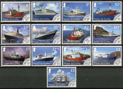 Tristan da Cunha Ships Stamps 2020 MNH Modern Mailships HMS Endurance 13v Set Cover