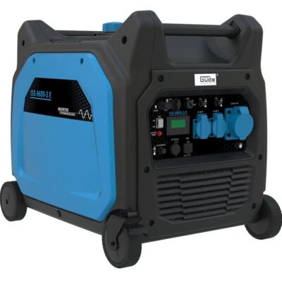 Stromerzeuger Notstromgenerator Inverter Benzin 6kW 2x230V Güde ISG 6600-3 E - Bild 1 von 4