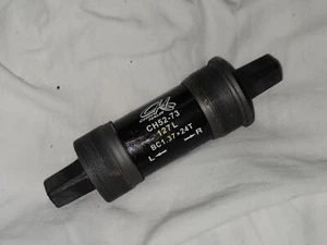 BOTTOM BRACKET CHIN HAUR 52- 73 127L BC 1.37 x 24t SQUARE TAPER used - Picture 1 of 2