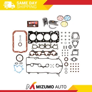 Full Gasket Set Bearings Rings Fit 93-97 Ford Probe Mazda 626 MX6 DOHC FS - Picture 1 of 12