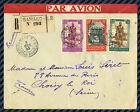 Poste aérienne - Lettre en recommandé de BAMAKO (AOF) pour CHOISY (Seine) - 1935