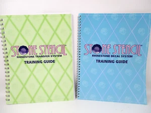 Stone Stencil Rhinestone Decal N Tranfer System Training Guide Books and DVD - Picture 1 of 11