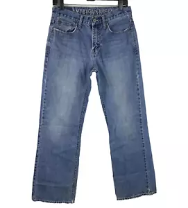 American Eagle Boot Cut Jeans Mens 29x32 (29x31) Blue Medium Wash Distressed - Picture 1 of 8