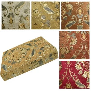 Box Shape Seat/Back Cover*Damask Chenille Chair 3D Cushion Case*Custom Size*Wk1 - Picture 1 of 18