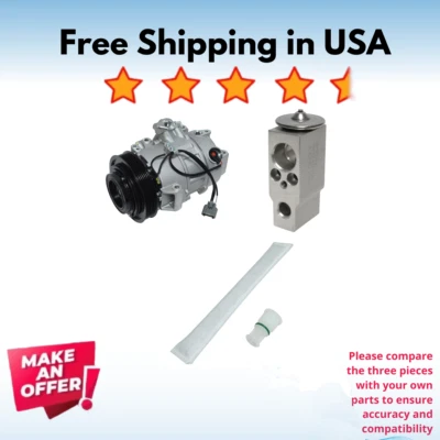 Kit Compressor A/C Fit Acura RL 2005-2012 - Image 1 of 4