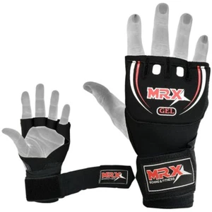  Hand Gloves Fingerless Training Boxing MMA Muay Thai Mitts Quick on Wraps MRX - Picture 1 of 11