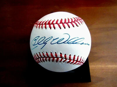 BILLY WILLIAMS CHICAGO CUBS A'S HOF SIGNED AUTO VINTAGE ONL BASEBALL JSA BEAUTY - Image 1 of 3