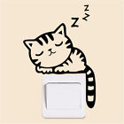 Large Size Cat Light Switch Decal-Light/Laptop/Wall Sticker Sleep Zzz-Bedroom!!
