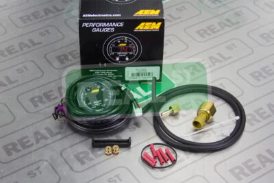 AEM X Series Boost Pressure Gauge -30-60 psi Black / Black 30-0308 - Image 1 of 4