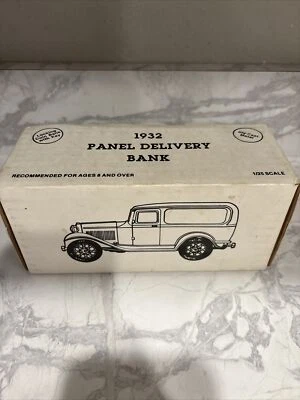 ERTL 1932 Panel Delivery Die Cast Bank 1:25 Scale Indian Motorcycles - Image 1 of 4