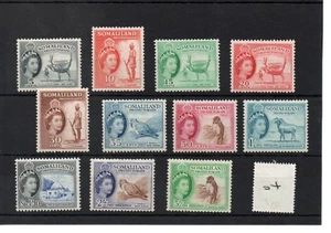 SOMALILANDIA (04) ELIZABETH - 1953 - selección definitiva - como nuevo - SG Cat £97 - Imagen 1 de 1