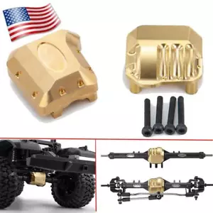 Per 1:10 RC Axial SCX10 90046 / TRX-4 copertura diff asse ottone peso pesante - Foto 1 di 14