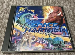 SPACE HARRIER or NEC PC Engine PCE HuCard w/ Case - Picture 1 of 4