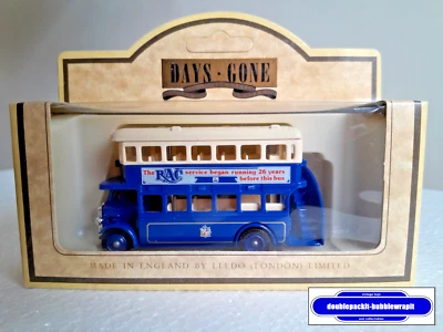 Lledo Days Gone 1932 AEC REGAL Double Deck Bus - The RAC #DG15024 - Mint in Box - Image 1 of 4