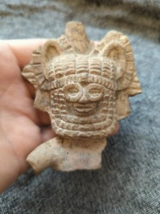 Antica figura in terracotta precolombiana messicano occidentale - Foto 1 di 6