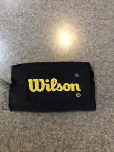Vintage Wilson Baseball Fabric Embroidered Logo Sew In Patch Unique 1.5x2.5” - Picture 1 of 5