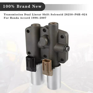 Transmission Dual Linear Shift Solenoid 28250-P6H-024 For Honda Accord 98-07 ZE - Picture 1 of 17