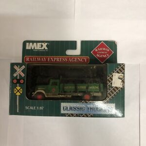 Imex 870017 1:87 Railway Express Agency Peterbilt Tarp Truck REA