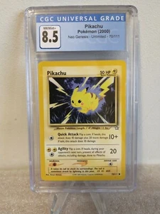 2000 Pokemon Neo Genesis Pikachu 70/111 unlimited CGC 8.5 Fast Processing PSA - Bild 1 von 1