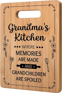 Grandma Gifts, Grandma Birthday Gifts - Unique Cutting Board - Best Gifts - Picture 1 of 11