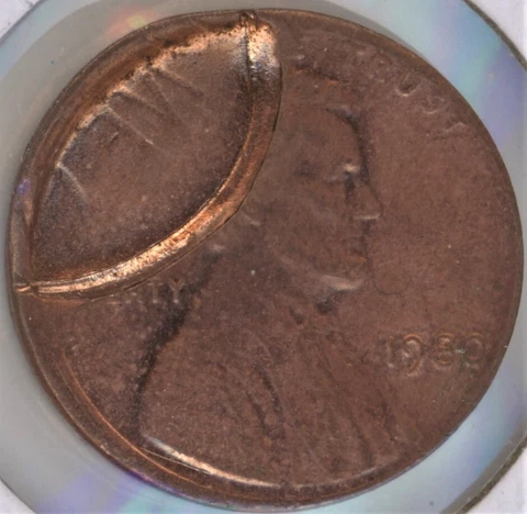 1980-P FULL DATE MINT ERROR OVERSTRUCK BU LINCOLN 1c ~ OLDER DATE ~ RARE Cover