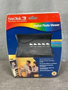 SanDisk Digital Photo Viewer For Your Tv SDV1-A with Remote New Sealed - Picture 1 of 6