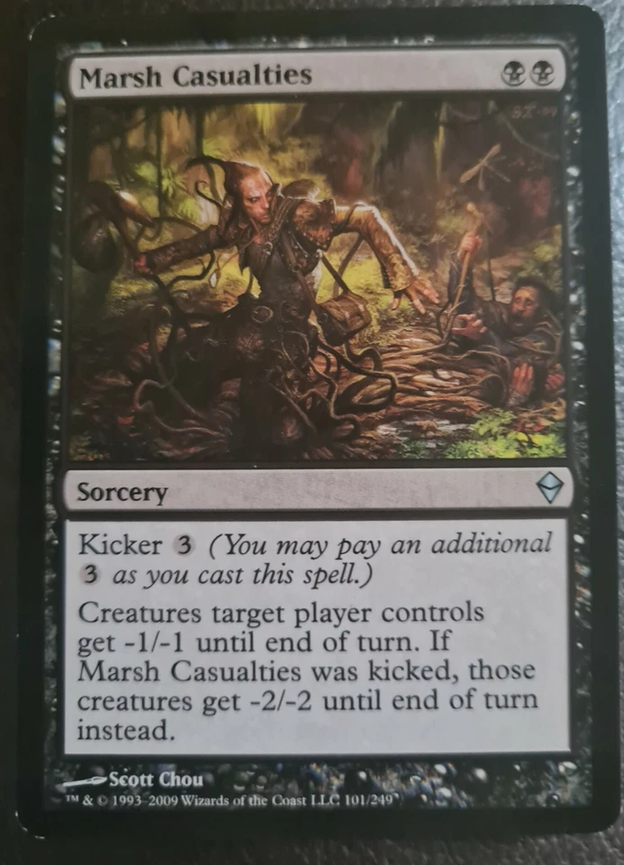 Marsh Casualties - Uncommon - Zendikar #101 - MTG  - Image 1 of 1