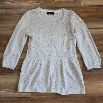 Suéter Ivanka Trump para mujer S algodón cuello redondo Foto 1 de 4