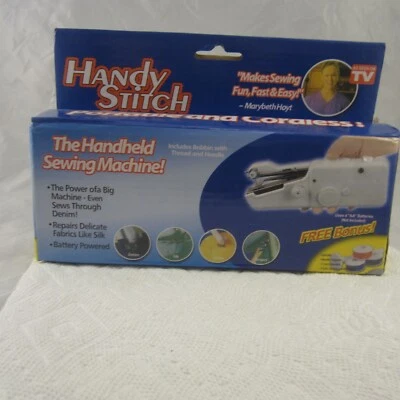 Handy Stitch Mini Sewing Machine Portable Handheld Sewing Products As Seen On TV - image 1 of 4