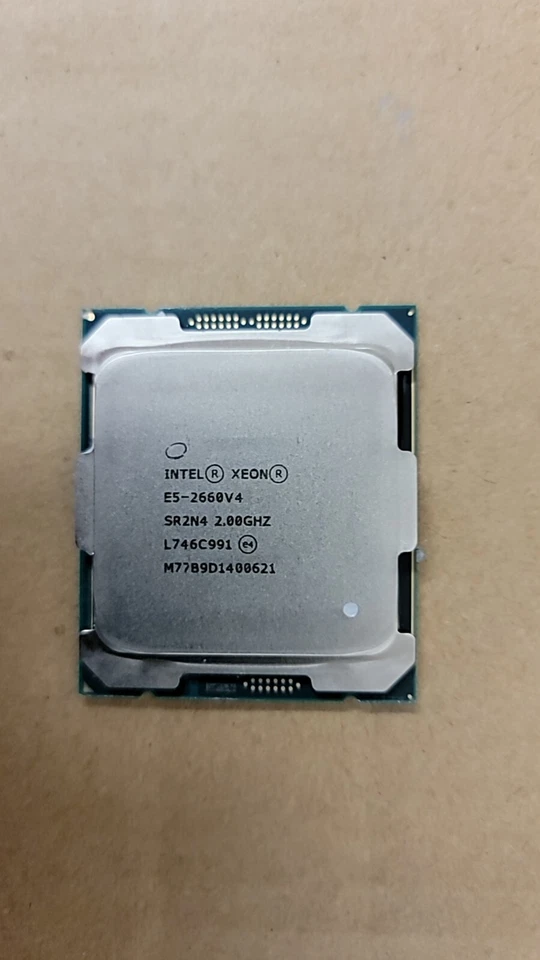 Intel Xeon E5-2660 V4 SR2N4 2.00GHz 14-Core 35MB LGA2011-3 105W CPU Processor - Image 1 of 1