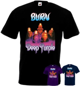 Deep Purple Burn t-shirt hard rock band all sizes S-5XL - Picture 1 of 9