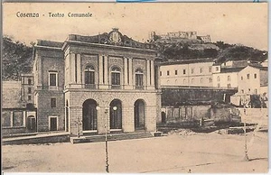44529 CARTOLINA d'Epoca - COSENZA Città - TEATRO COMUNALE 1915 - Picture 1 of 1