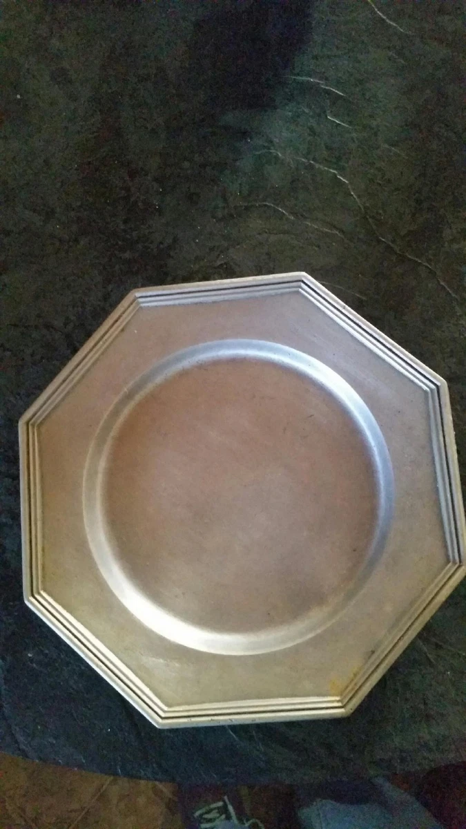 International Pewter Plate In Collectible Pewter Metalware for