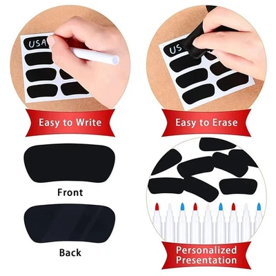 Baseball Eye Black Stickers 100PCS Under Eye Football Sports Eye Stickers - image 1 of 4