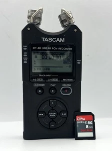 Tascam DR-40 Linear PCM Digital Recorder mit SD-Karte EUC getestet - Bild 1 von 8