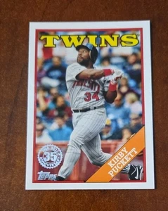 2023 Topps 35th Anniversary Kirby Puckett 1988 Topps - Minnesota Twins - Picture 1 of 1
